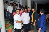 Chiranjeevi watching at Vijetha Movie